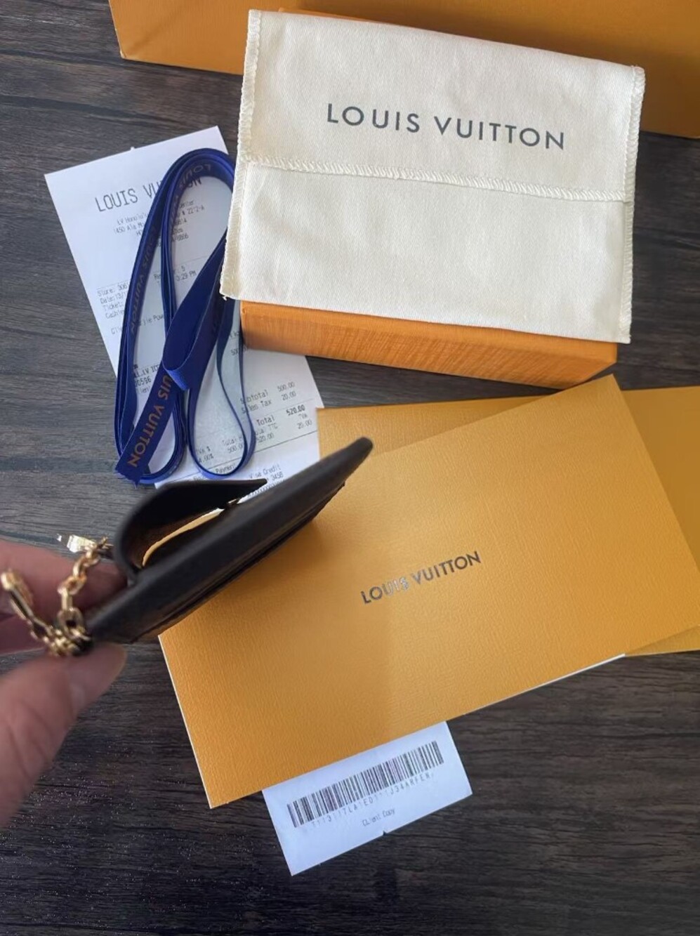 Louis Vuitton Card Holder Recto Versooriginal box. - Picture 6 of 10